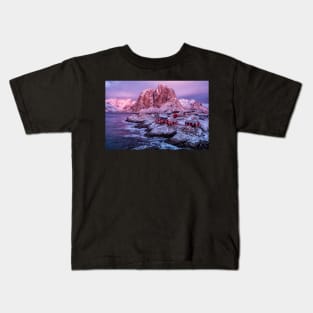 The Glow of an Arctic Dawn at Noon Kids T-Shirt